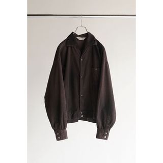 ワンエルディーケーセレクト(1LDK SELECT)の23AW Ancellm CORDUROY SHORT JACKET チャコール(ブルゾン)