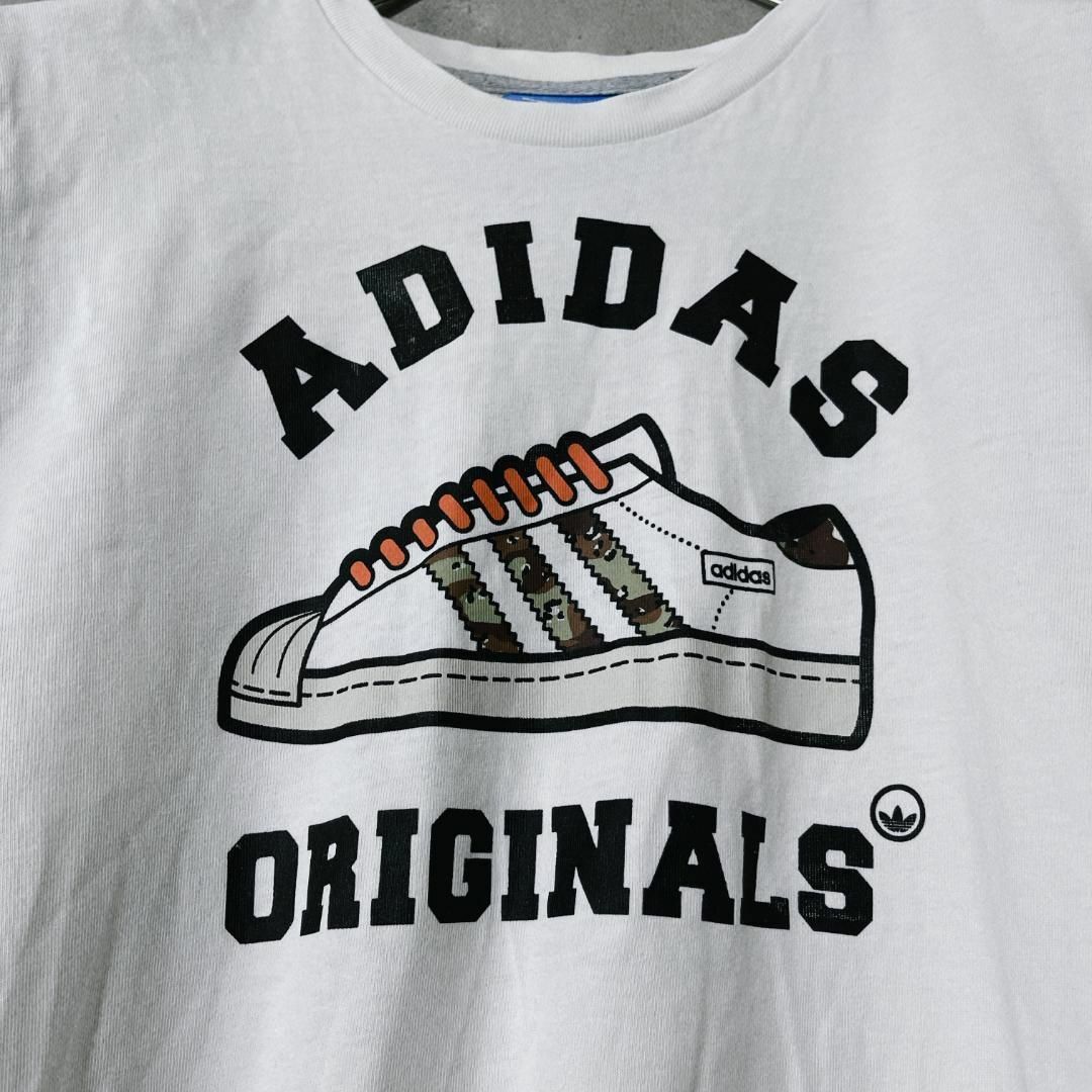 adidas(アディダス)のadidas アディダスオリジナルス Tシャツ 半袖 トップス ルームウェア M メンズのトップス(Tシャツ/カットソー(半袖/袖なし))の商品写真