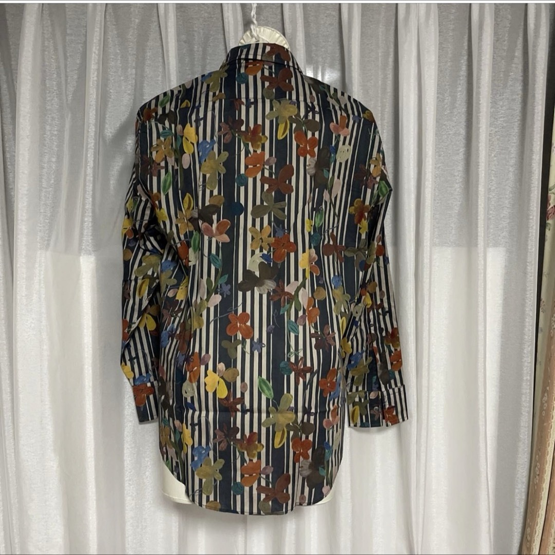 Paul Smith COLLECTION(ポールスミスコレクション)のPaul smith collection くすみ　シャツ　花柄　ストライプ メンズのトップス(シャツ)の商品写真