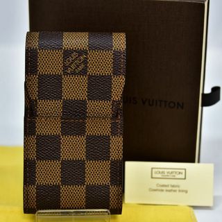 ルイヴィトン(LOUIS VUITTON)のほぼ新品 鑑定済 LOUIS VUITTON ルイ ヴィトン  シガレットケース(タバコグッズ)