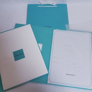 ティファニー(Tiffany & Co.)のティファニー 正規品 結婚証明書 婚姻届 (令和表記) ショップ袋 セット(印刷物)