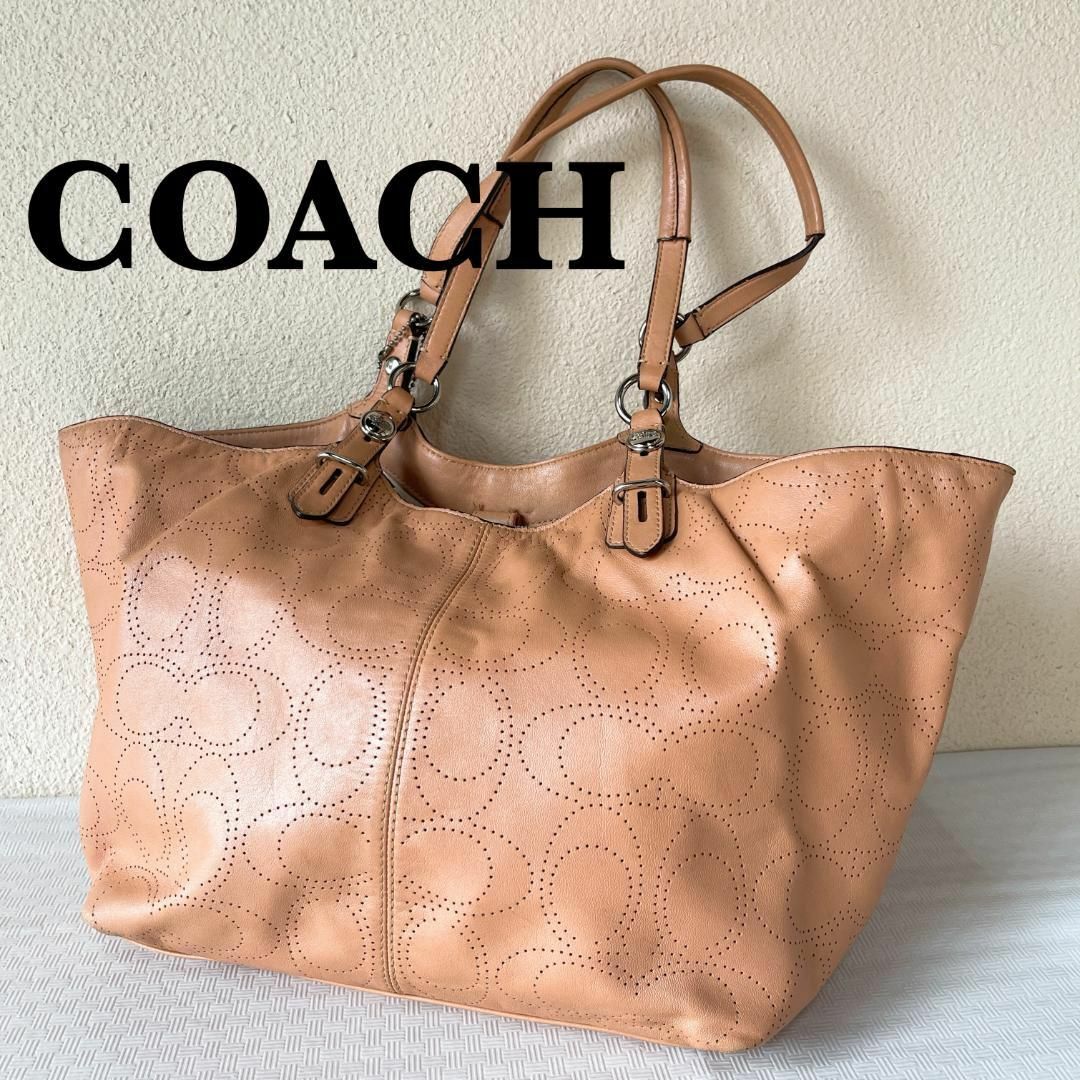 美品COACH コーチ トートバッグ　ショルダーバッグ