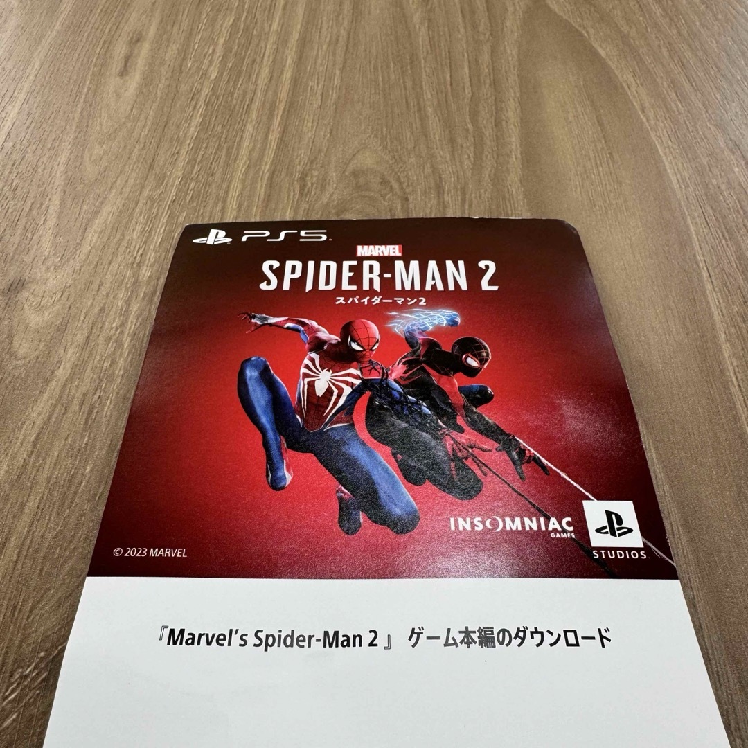 PlayStation(プレイステーション)のPS5 スパイダーマン2 Marvel’s Spider-Man2 エンタメ/ホビーのゲームソフト/ゲーム機本体(家庭用ゲームソフト)の商品写真