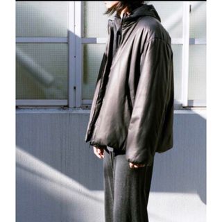 コモリ(COMOLI)のcomoli 21ss ディアスキン インサレーションジャケット レザーダウン(レザージャケット)