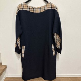 スコットクラブ(SCOT CLUB)の美品◆スコットクラブ◆チュニックワンピース(ひざ丈ワンピース)