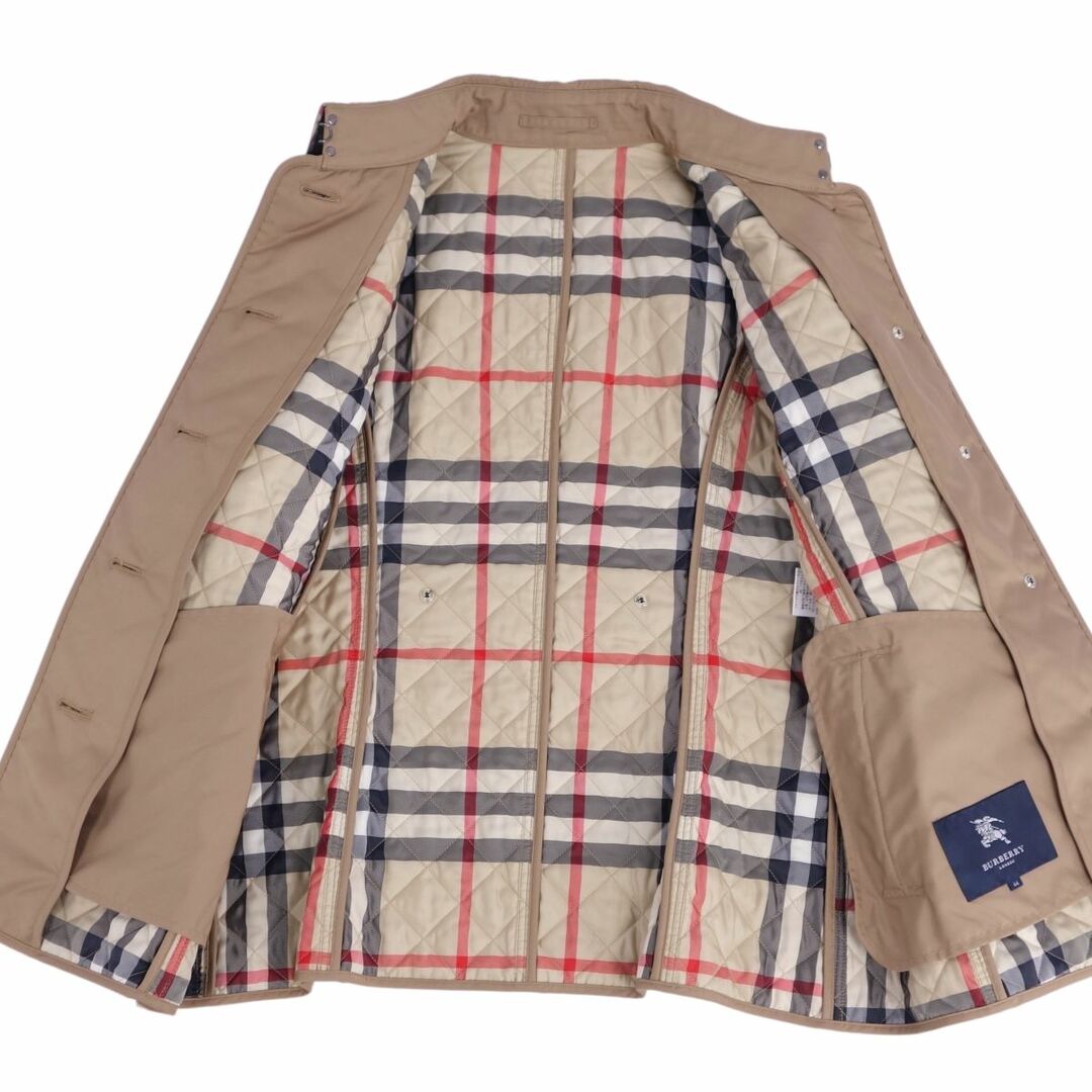 BURBERRY(バーバリー)の美品 バーバリー ロンドン BURBERRY LONDON コート キルティングコート 中綿入り 裏チェック アウター レディース 44(L相当) ブラウン レディースのジャケット/アウター(その他)の商品写真