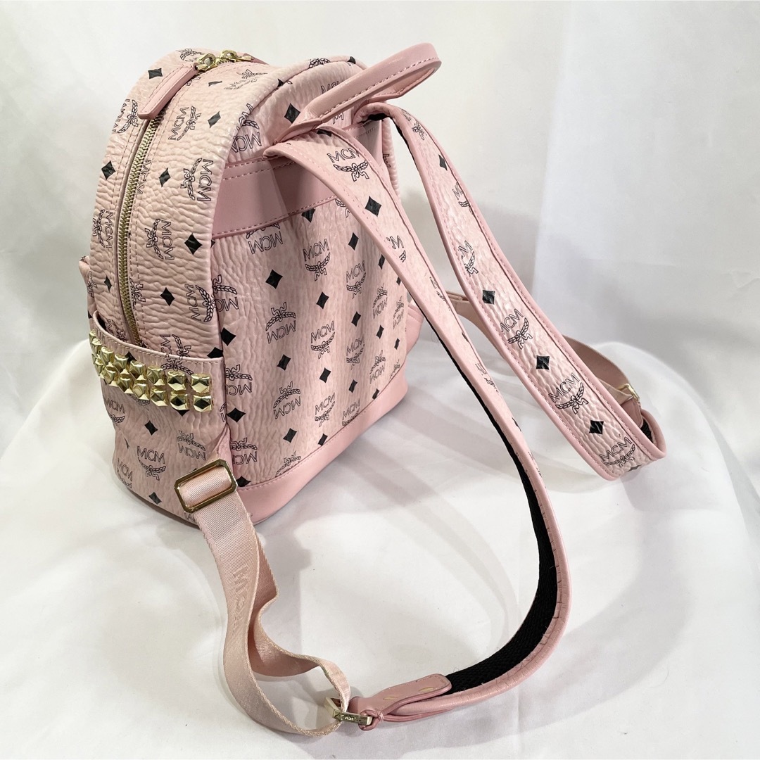 MCM - 美品 正規品 MCM エムシーエム ピンク リュック 地雷系 MCM - 美品 正規品 MCM エムシーエム ピンク リュック 地雷系