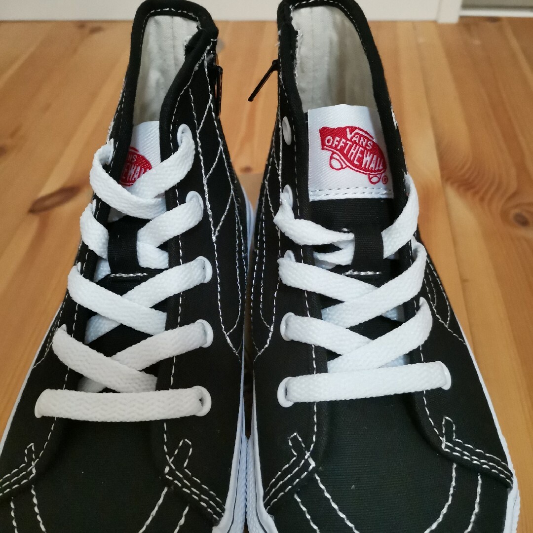 VANS(ヴァンズ)の【早い者勝ち値引き】VANSキッズ V38CK DECON MIX ブラック20 キッズ/ベビー/マタニティのキッズ靴/シューズ(15cm~)(スニーカー)の商品写真