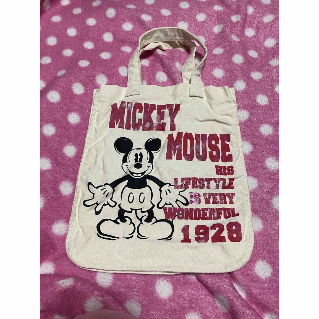 Disney(ディズニー)のミッキーマウス＊トートバッグ レディースのバッグ(トートバッグ)の商品写真