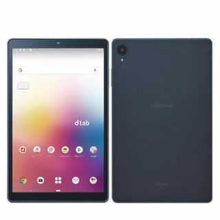 レノボ(Lenovo)の【中古】 d-42A dtab Compact ネイビー eSIM専用端末 本体 ドコモ タブレット  【送料無料】 d42anv7mtm(タブレット)