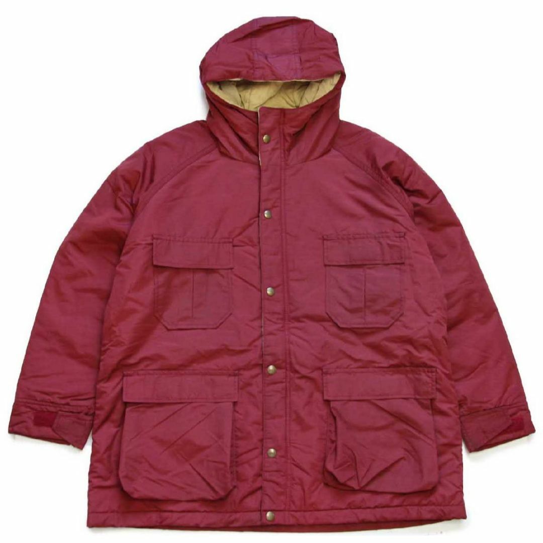 80s USA製 L.L.Bean 中綿入り ナイロン マウンテンパーカー バーガンディ W-XL★ビンテージ ジャケット アウトドア BAXTER  STATE PARKA | フリマアプリ ラクマ