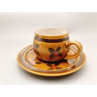 ノリタケ(Noritake)のNoritake  ノリタケ FOLKSTONE カップ&ソーサー(グラス/カップ)