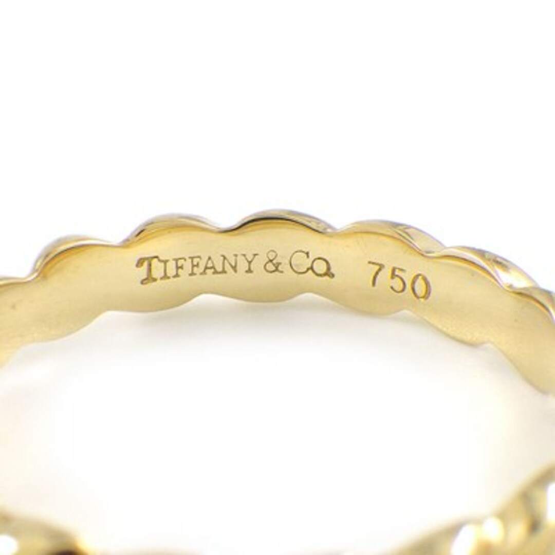 Tiffany & Co.(ティファニー)のティファニー Tiffany & Co. リング ツイスト 1ポイント ダイヤモンド K18YG 13.5号 【中古】 レディースのアクセサリー(リング(指輪))の商品写真