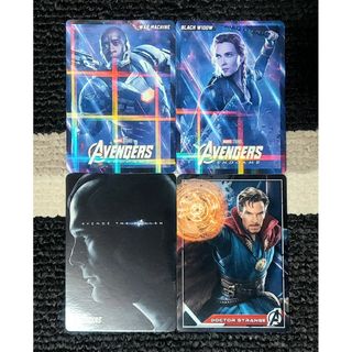 マーベル(MARVEL)の東京コミコン2023 四次元キューブみくじカード 4点セット(シングルカード)