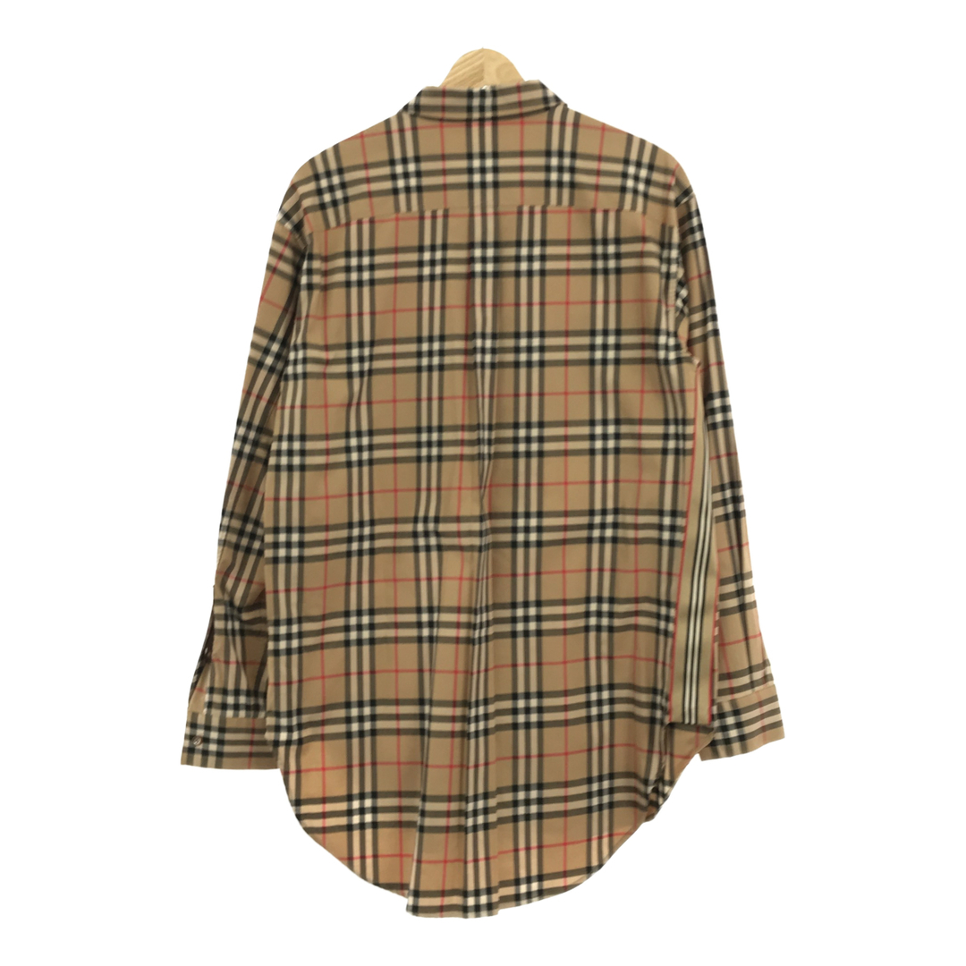 BURBERRY(バーバリー)のBURBERRY バーバリー バーバリーチェック 8022285 シャツ 長袖 チュニック サイズUK8 約7号 アパレル レディース レディースのトップス(シャツ/ブラウス(長袖/七分))の商品写真