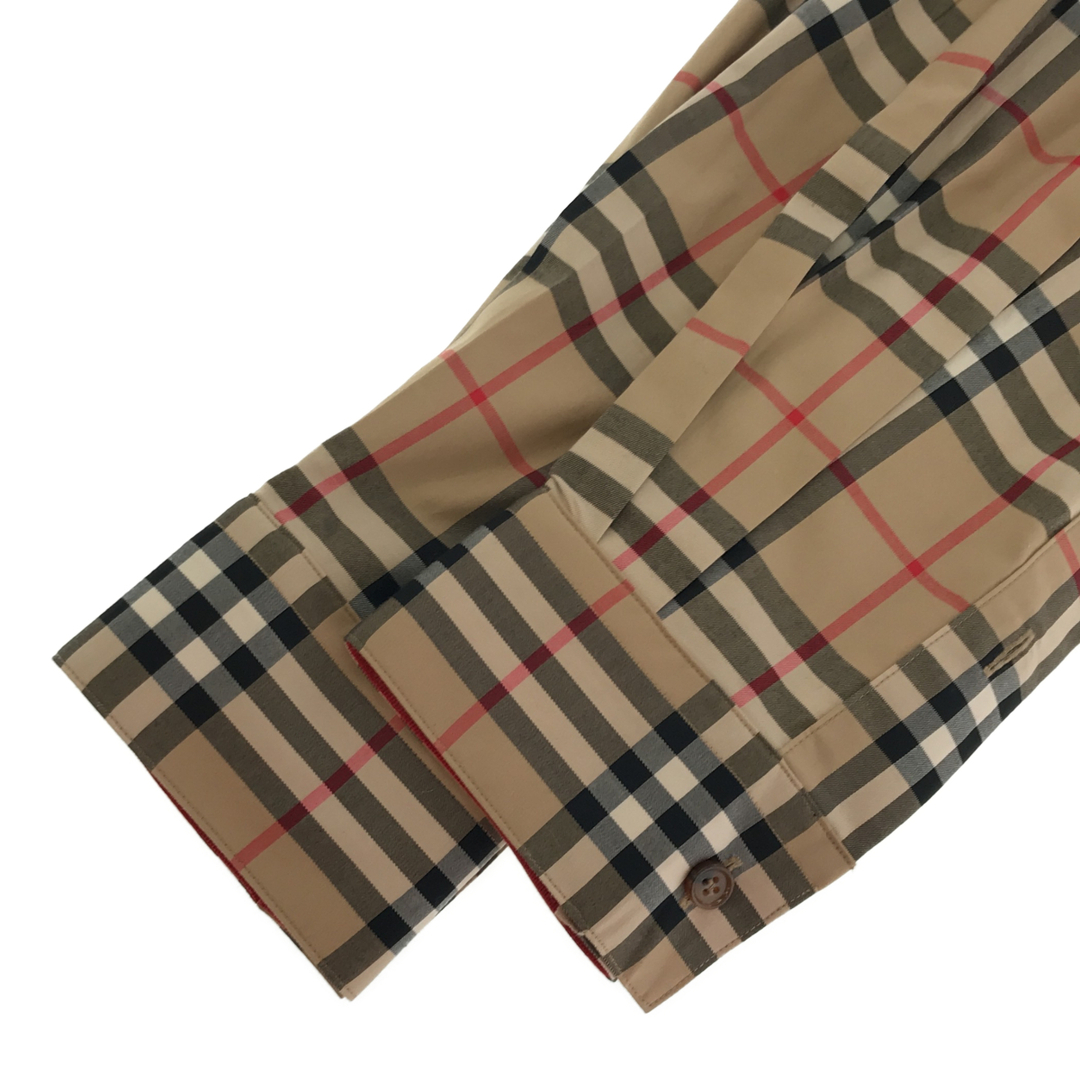 BURBERRY(バーバリー)のBURBERRY バーバリー バーバリーチェック 8022285 シャツ 長袖 チュニック サイズUK8 約7号 アパレル レディース レディースのトップス(シャツ/ブラウス(長袖/七分))の商品写真