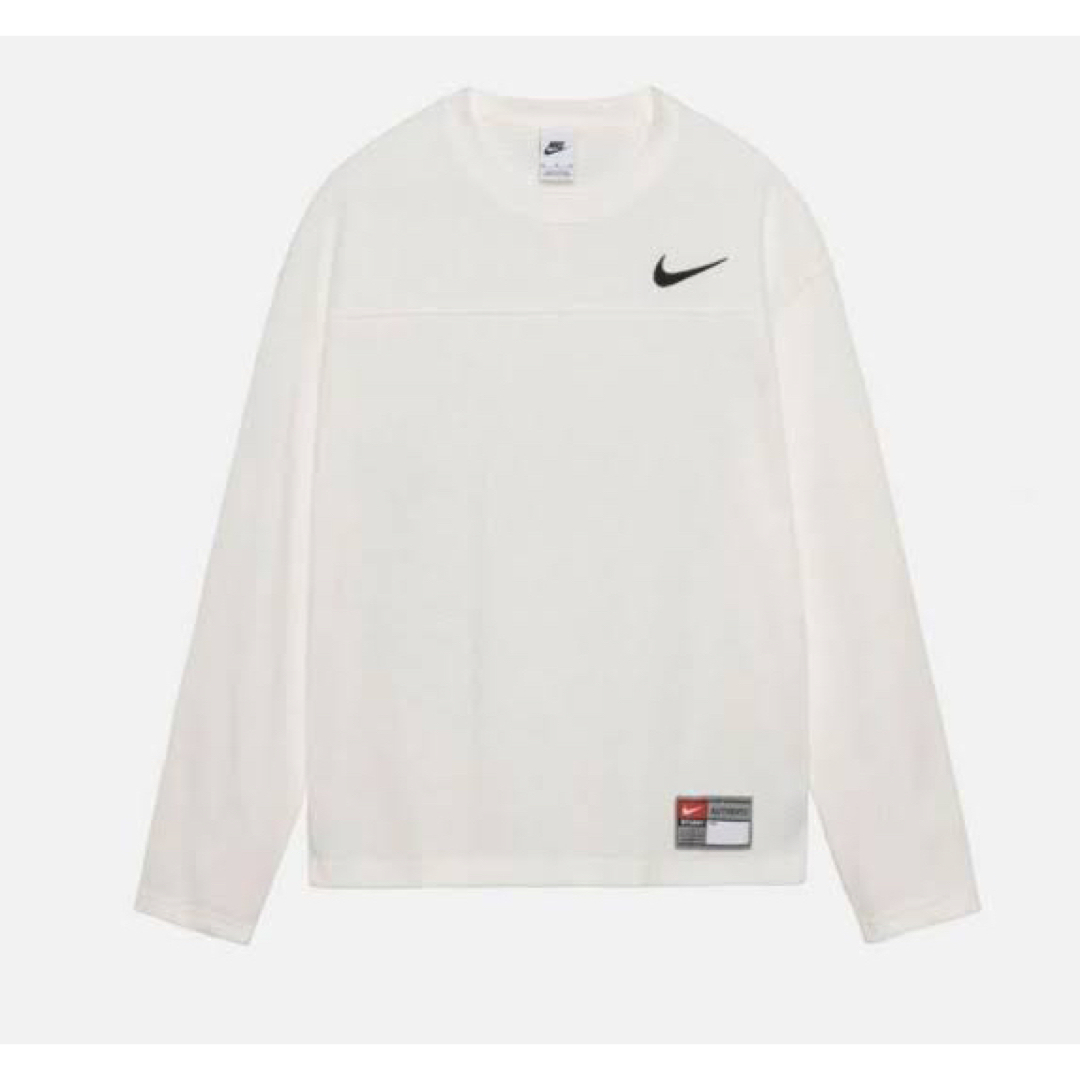 Tシャツ/カットソー(七分/長袖)Nike x Stussy Long Sleeve Top "White"