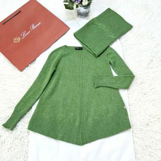 ロロピアーナ(LORO PIANA)の★LOROPIANA★美品★カシミヤ100★スヌード付★ケープ★チュニックニット(チュニック)