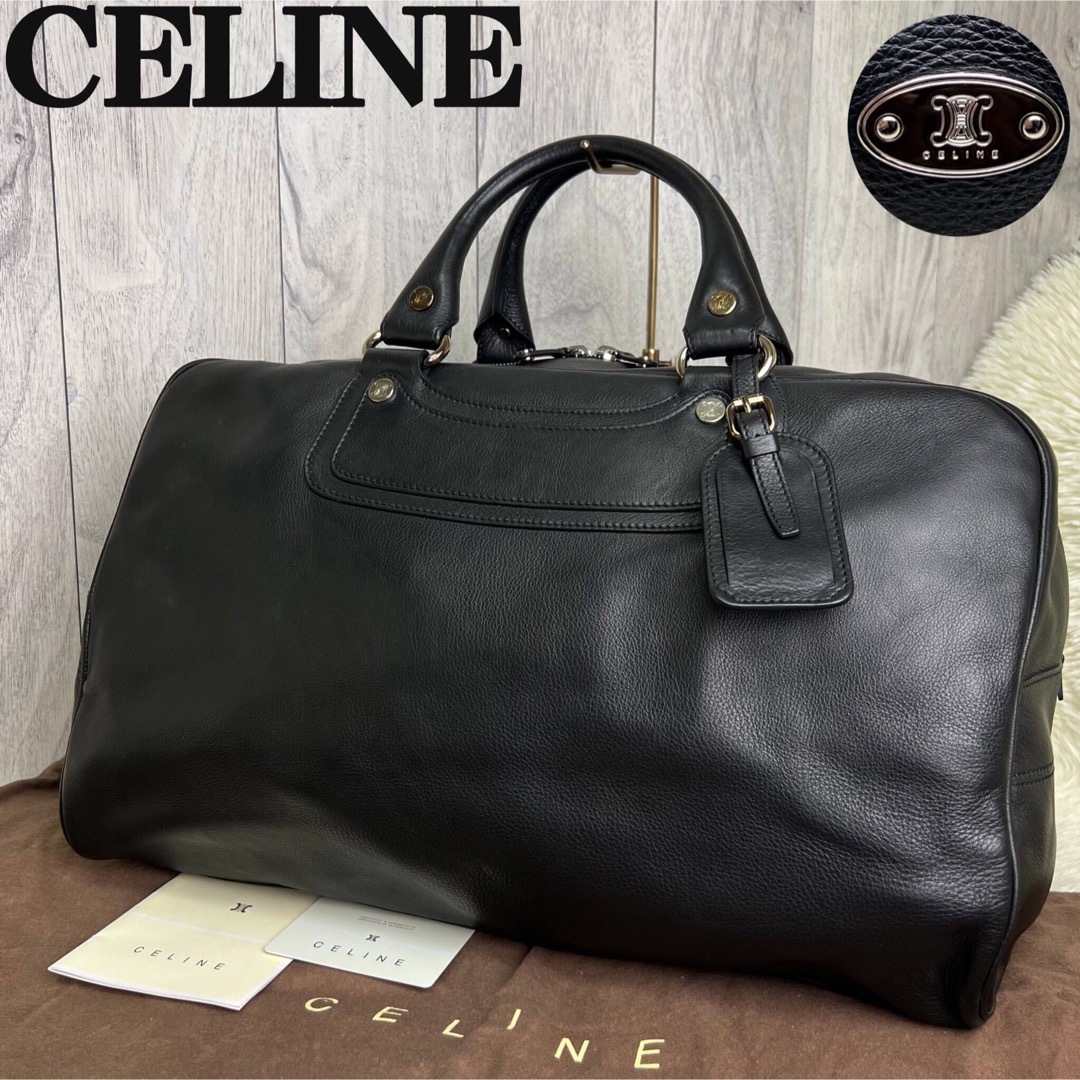 celine - 希少♡極美品♡カード♡保存袋♡トリオンフ♡オールレザー