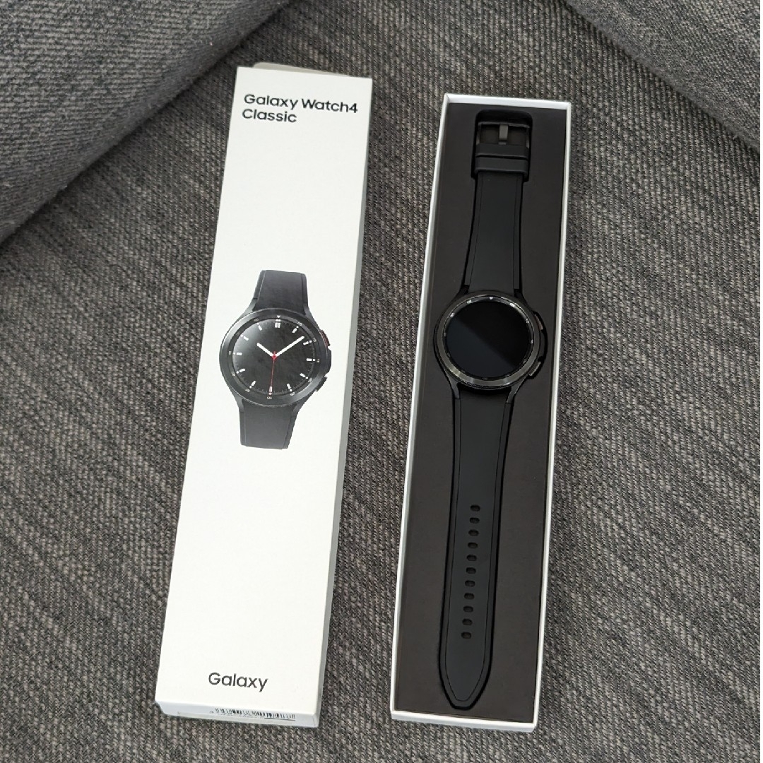 Galaxy Watch4 Classic 46mm ブラックスマートウォッチ