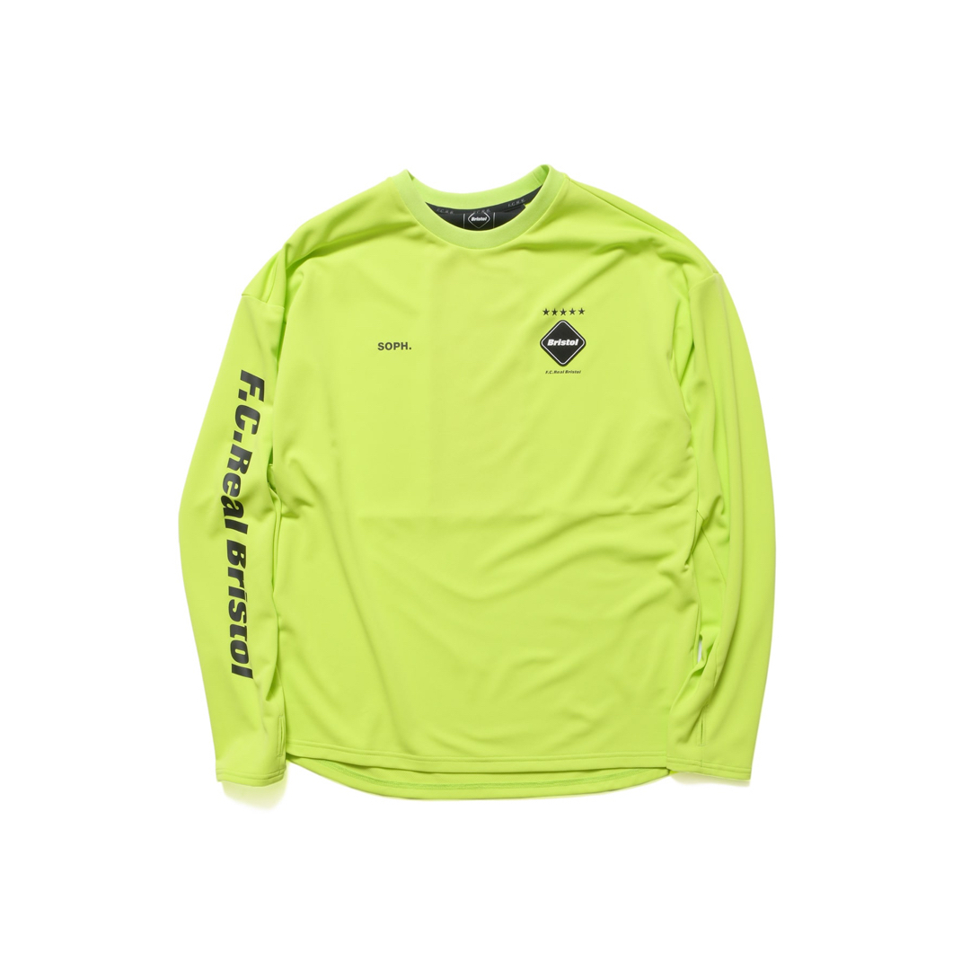 Tシャツ/カットソー(七分/長袖)F.C.Real Bristol  L/S TEAM PRACTICE TOP