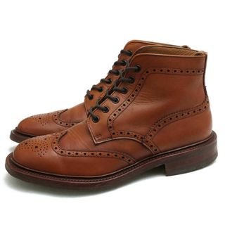 ローク(Loake)のローク／Loake レースアップブーツ シューズ 靴 メンズ 男性 男性用レザー 革 本革 ブラウン 茶  467660 カントリーブーツ ウイングチップ ダイナイトソール グッドイヤーウェルト製法(ブーツ)