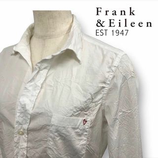 フランクアンドアイリーン(Frank&Eileen)の【送料無料】Frank＆Eileen シャツ シワ加工 XS ホワイト トップス(シャツ/ブラウス(長袖/七分))