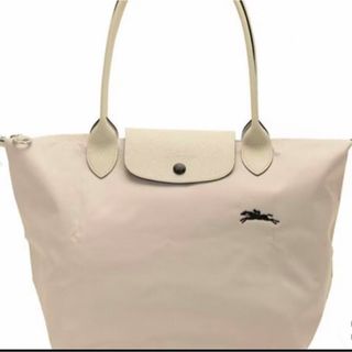 ロンシャン Longchamp レザー ロゴ トートバッグ レディース ベージュ Y02101