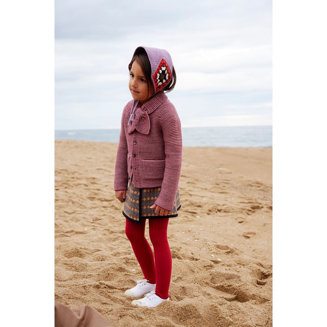 Misha & Puff(ミーシャアンドパフ)のMisha&Puff Scout cardigan 6Y キッズ/ベビー/マタニティのキッズ服女の子用(90cm~)(カーディガン)の商品写真