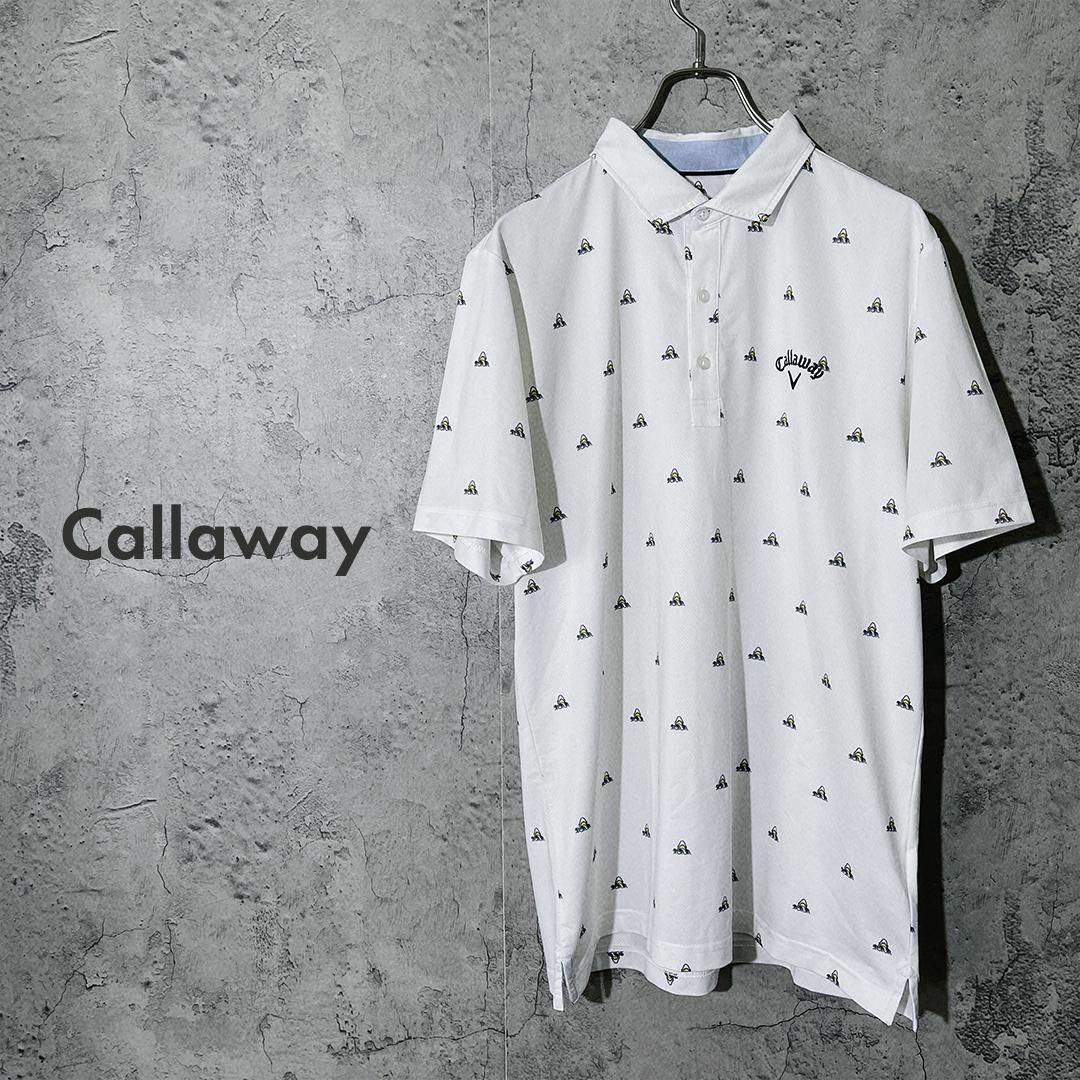Callaway(キャロウェイ)の【翌日配送 ❣】キャロウェイ ゴルフ ウェア ポロシャツ トップス 2XL メンズのトップス(ポロシャツ)の商品写真