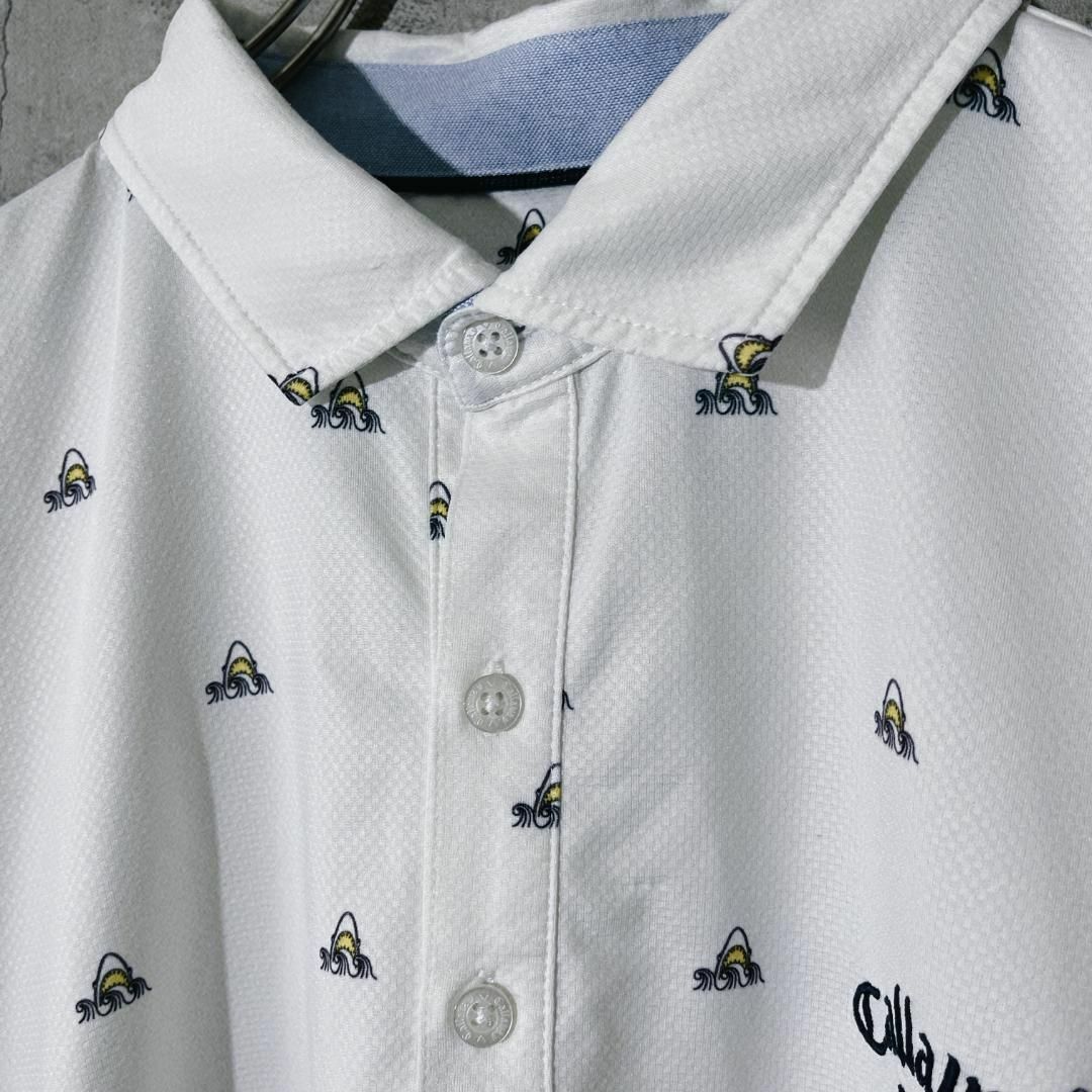 Callaway(キャロウェイ)の【翌日配送 ❣】キャロウェイ ゴルフ ウェア ポロシャツ トップス 2XL メンズのトップス(ポロシャツ)の商品写真