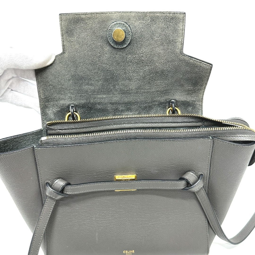 CELINE - セリーヌ CELINE ベルトバッグ マイクロ 189153 ロゴ CELINE - セリーヌ CELINE ベルトバッグ マイクロ 189153 ロゴ