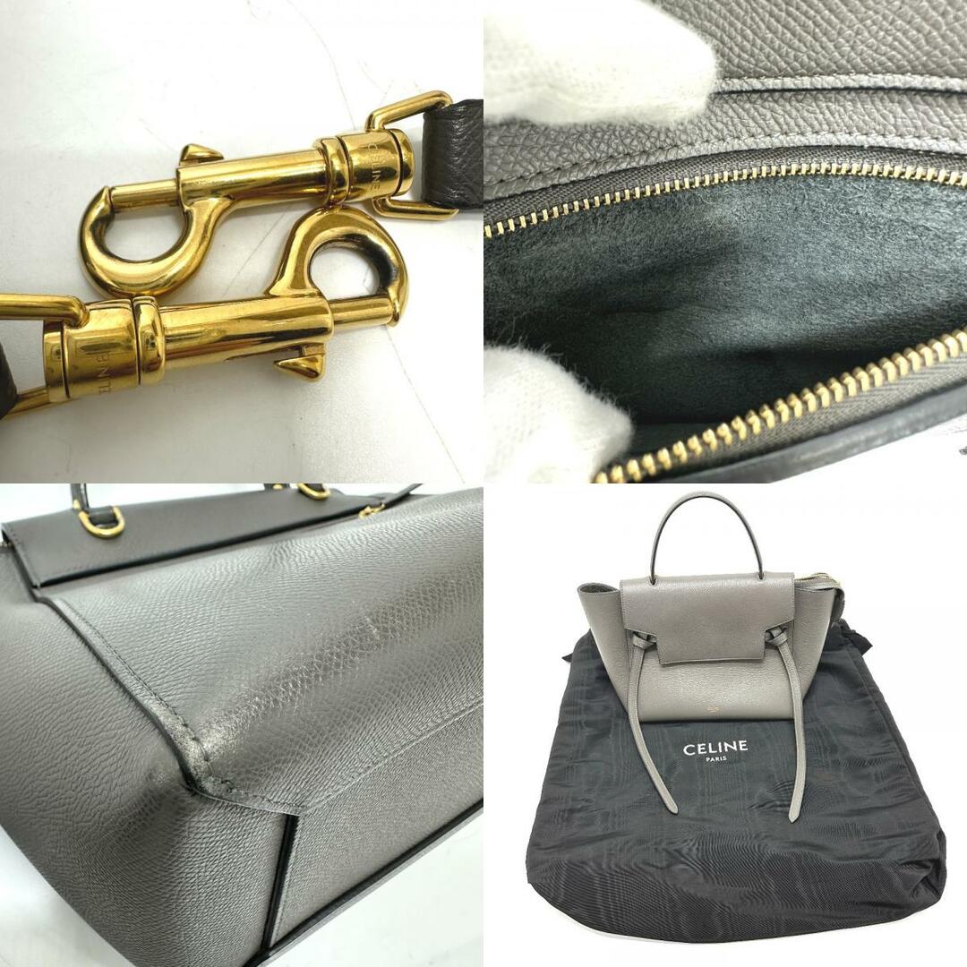 CELINE - セリーヌ CELINE ベルトバッグ マイクロ 189153 ロゴ CELINE - セリーヌ CELINE ベルトバッグ マイクロ 189153 ロゴ