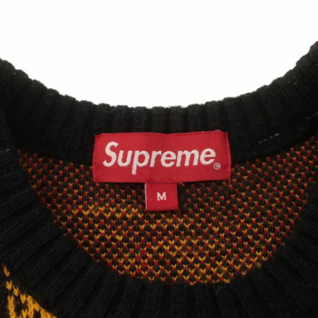 Supreme - SUPREME 23SS Scarf Sweater ニット M マルチカラーの通販