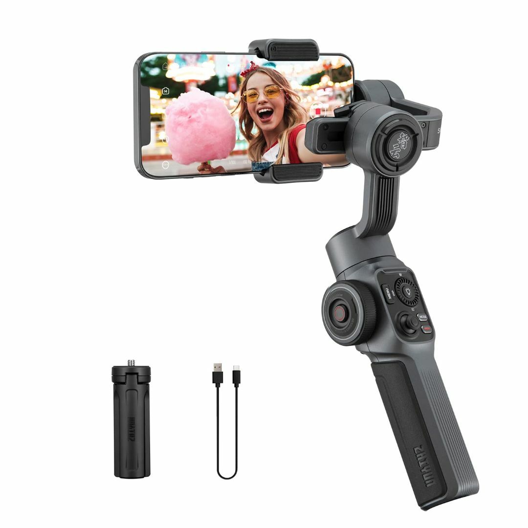 その他Zhiyun Smooth 5 3軸スマホジンバル スタビライザー