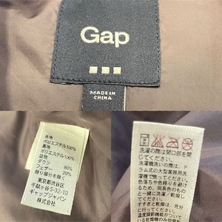 GAP - 【訳あり】GAPダウンコート 防風 暖かい 滑らか 光沢 ...