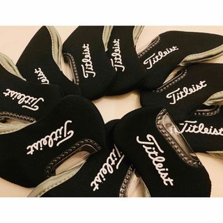 タイトリスト(Titleist)の★ 新品 ★ 窓付 アイアンカバー タイトリスト ブラック 10個セット(その他)