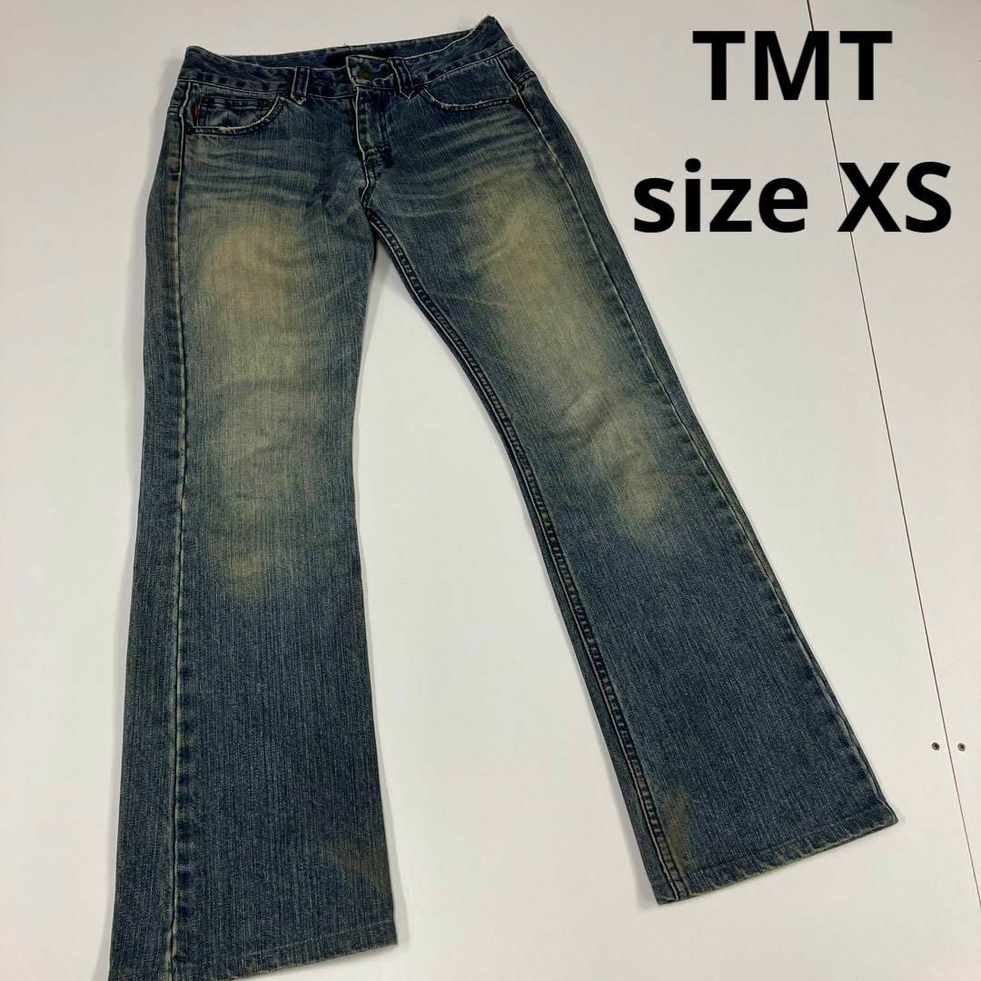 TMT ティーエムティー　フレア　デニムパンツ　　ブーツカットメンズ