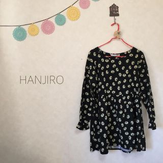 ハンジロー(HANJIRO)のHANJIRO 花柄ふんわりワンピース(ひざ丈ワンピース)