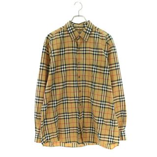 バーバリー(BURBERRY)のバーバリー  8001236 ノヴァチェックボタンダウン長袖シャツ メンズ XL(シャツ)