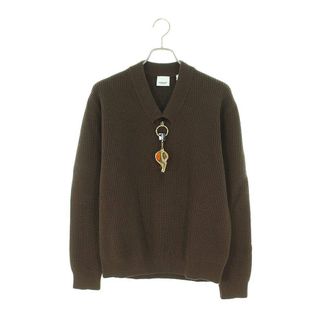 バーバリー(BURBERRY)のバーバリー  8045474 ビッグホイッスルVネックニット メンズ XS(ニット/セーター)