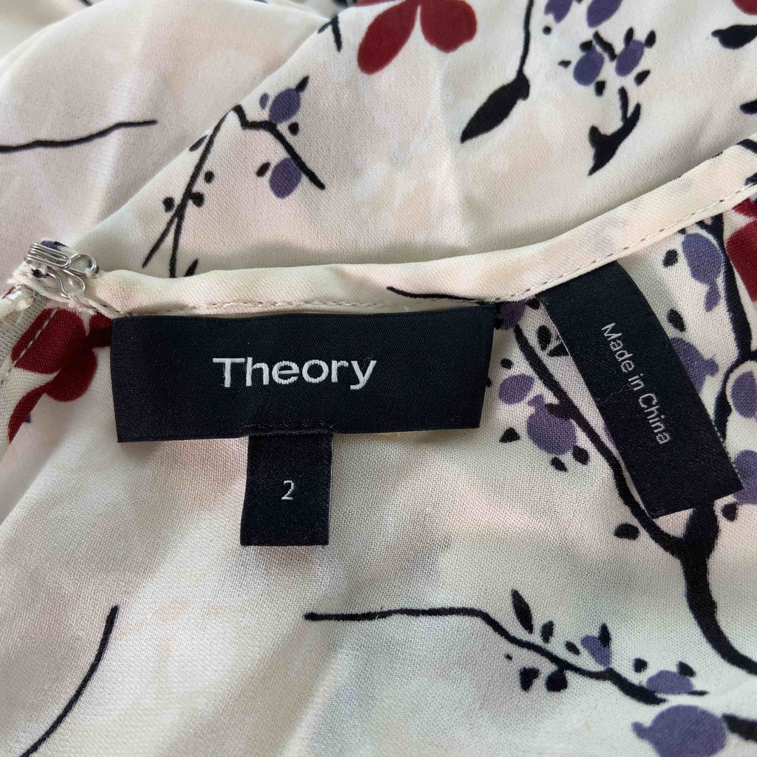 theory(セオリー)のtheory レディース セオリー ワンピース ロング プリント レディースのワンピース(ロングワンピース/マキシワンピース)の商品写真