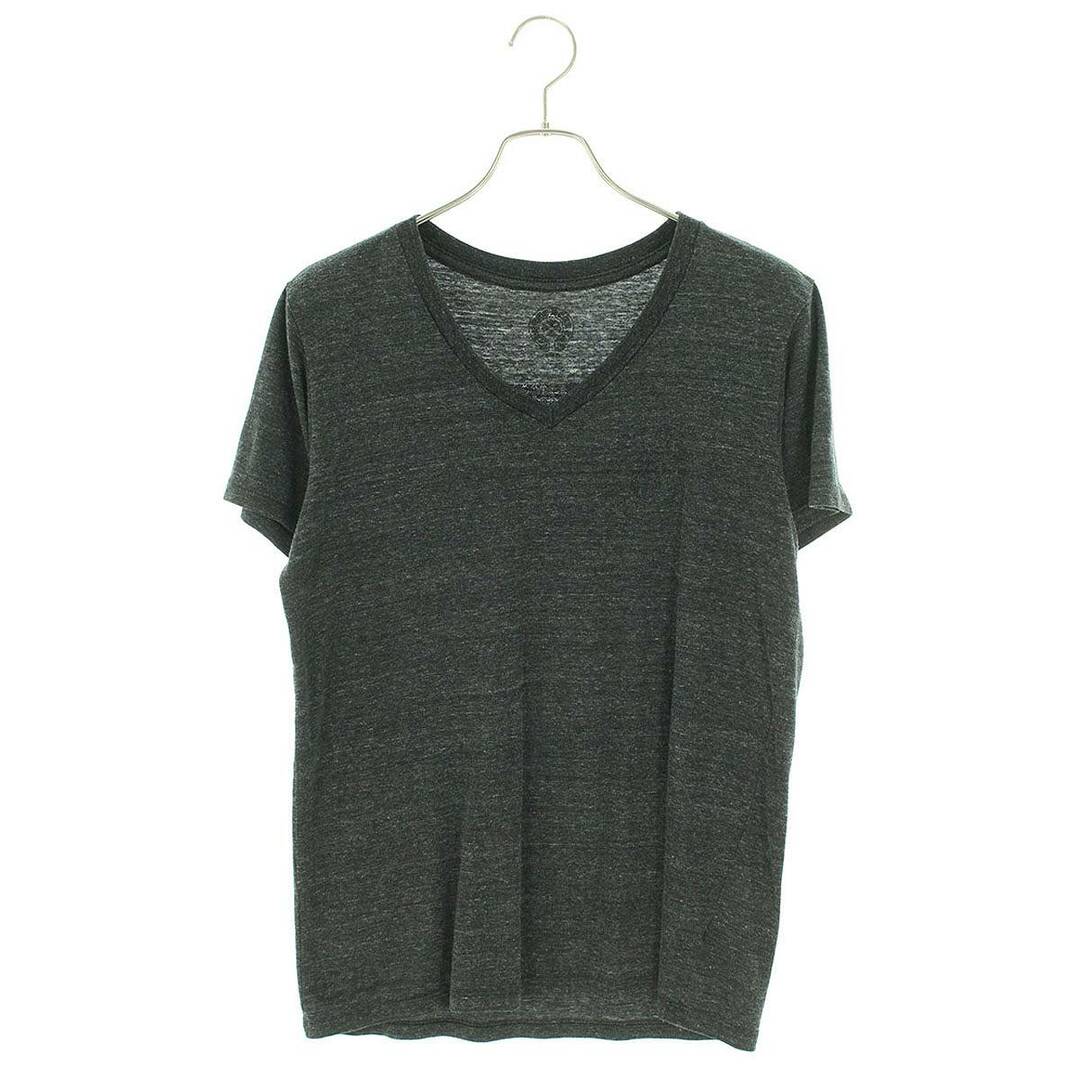 Tシャツ/カットソー(半袖/袖なし)クロムハーツ  CH T-SHRT/3 バックアメリカンフラッグVネックTシャツ メンズ XL