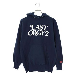 ヒューマンメイド(HUMAN MADE)のヒューマンメイド ×アンダーカバー UNDERCOVER  22SS  LAST ORGY 2 GDC PIZZA HOODIE ラストオージーツープルオーバーパーカー メンズ S(パーカー)