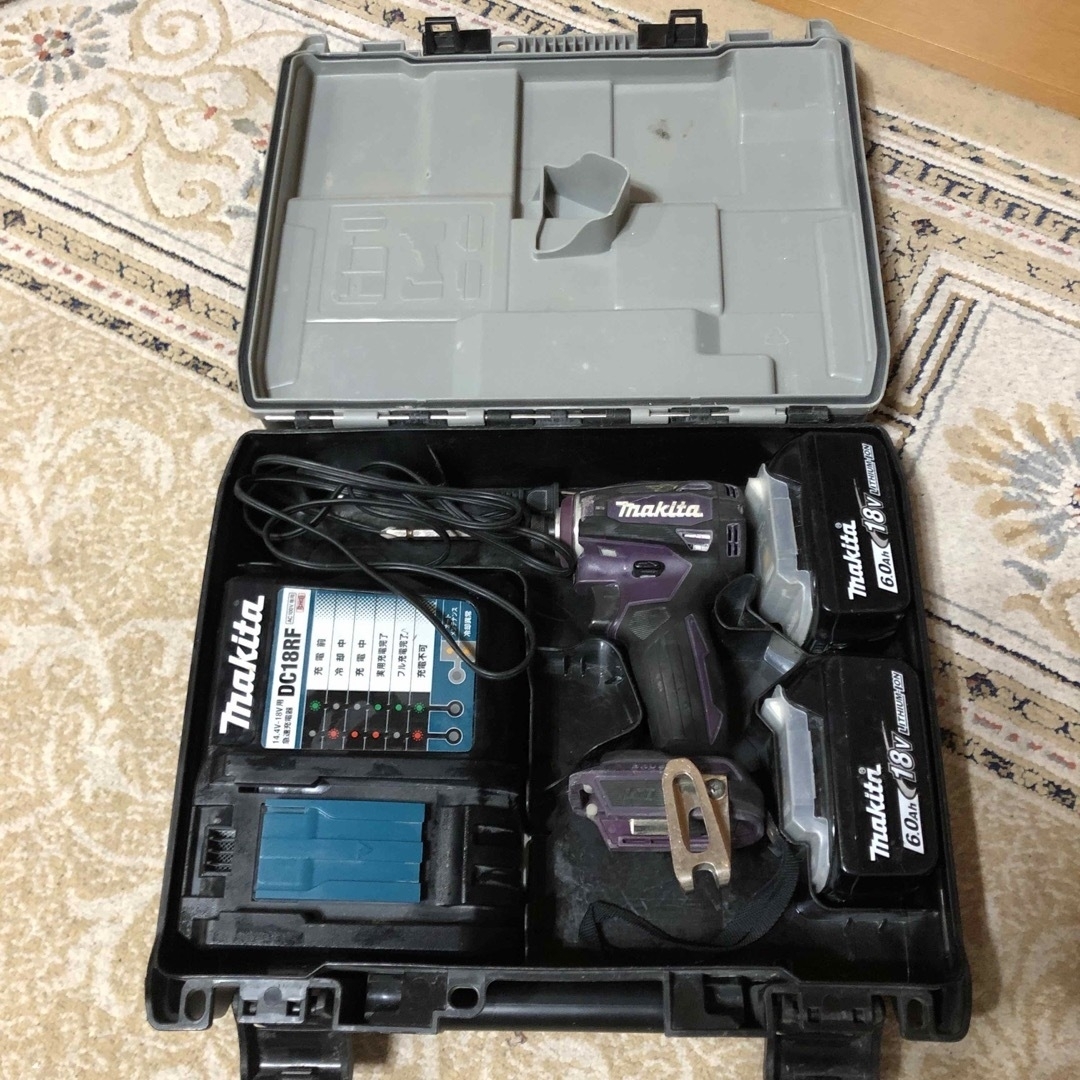 makita 充電式インパクトドライバTD172DGXAPフルセット品【中古】 makita 充電式インパクトドライバTD172DGXAPフルセット品【中古】