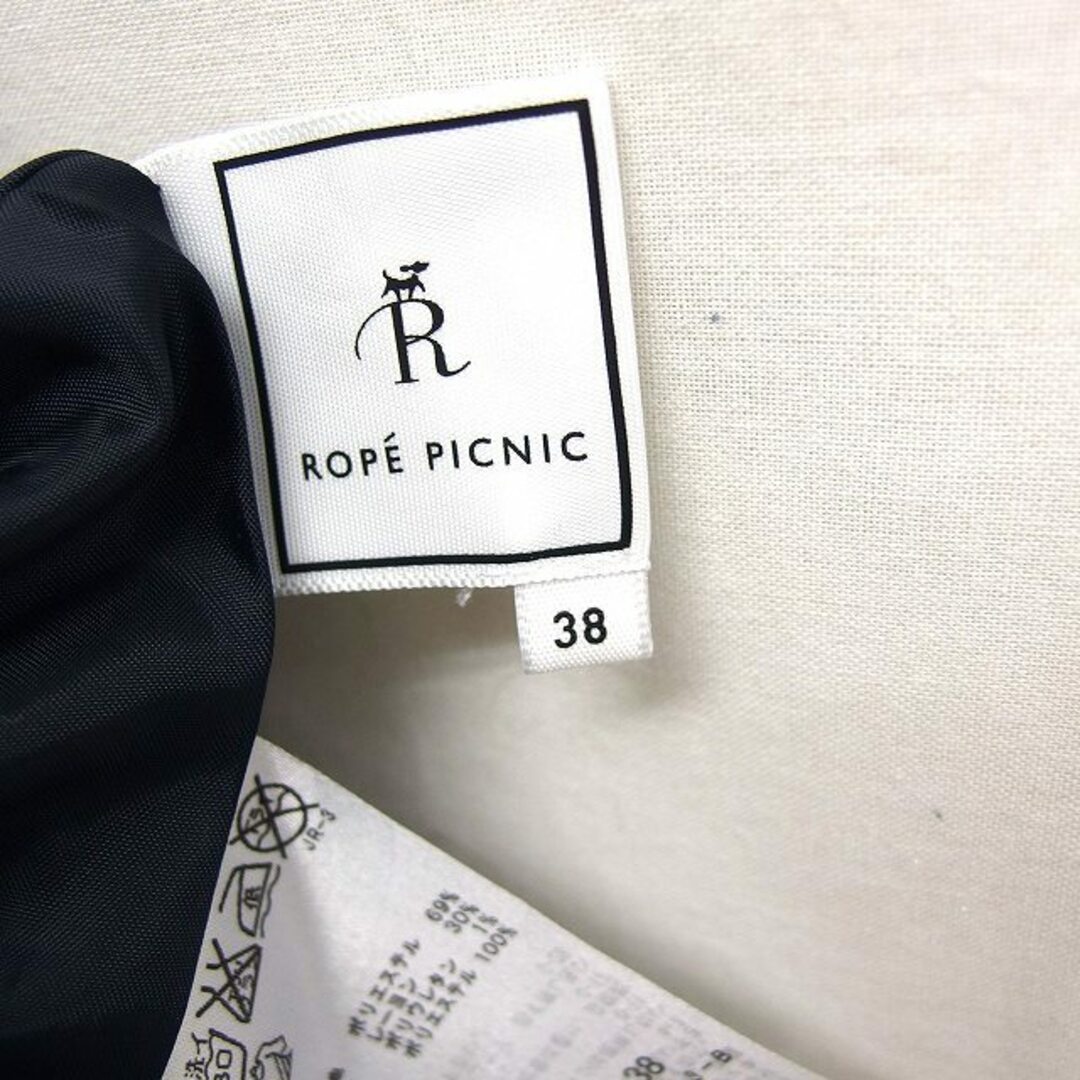 Rope' Picnic(ロペピクニック)のロペピクニック ROPE Picnic チェック タックフレアワンピース 長袖 レディースのワンピース(ひざ丈ワンピース)の商品写真