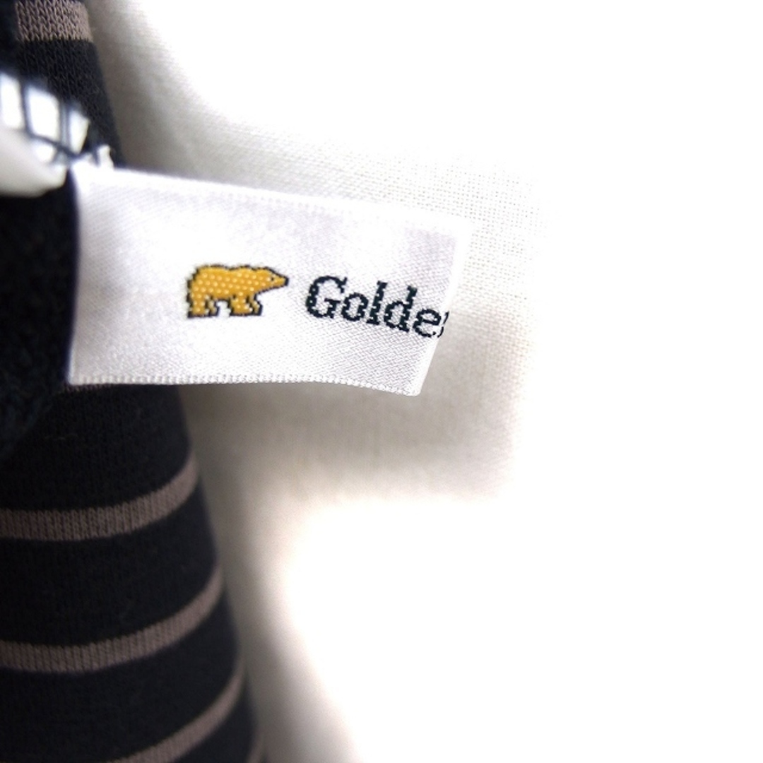 Golden Bear(ゴールデンベア)のゴールデンベア GOLDEN BEAR ボーダープルオーバー 長袖 モックネック レディースのトップス(カットソー(長袖/七分))の商品写真