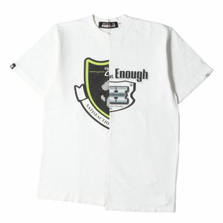 アベイシングエイプ(A BATHING APE)のA BATHING APE ア ベイシング エイプ Tシャツ サイズ:M 00s NEIGHBORHOOD BROTHERHOOD  ネイバーフッド ブラザーフッド ドッキング Tシャツ ホワイト 白 トップス カットソー コラボ 半袖 00年代 アーカイブ【メンズ】【中古】(Tシャツ/カットソー(半袖/袖なし))