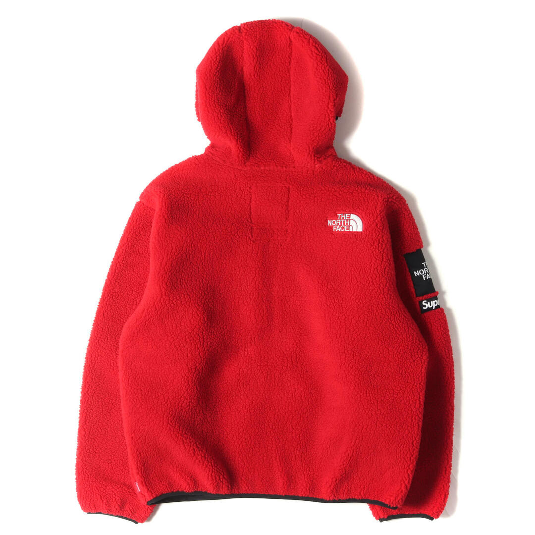 Supreme シュプリーム ジャケット サイズ:M 20AW THE NORTH FACE ノースフェイス Sロゴ フリース ジャケット S  Logo Hooded Fleece Jacket レッド 赤 アウター ブルゾン コラボ【メンズ】【中古】