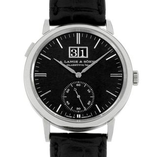 ランゲアンドゾーネ(A. Lange & Söhne（A. Lange & Sohne）)のランゲ＆ゾーネ サクソニア アウトサイズデイト 381.029(LS3813AD) メンズ 中古 腕時計(腕時計(アナログ))